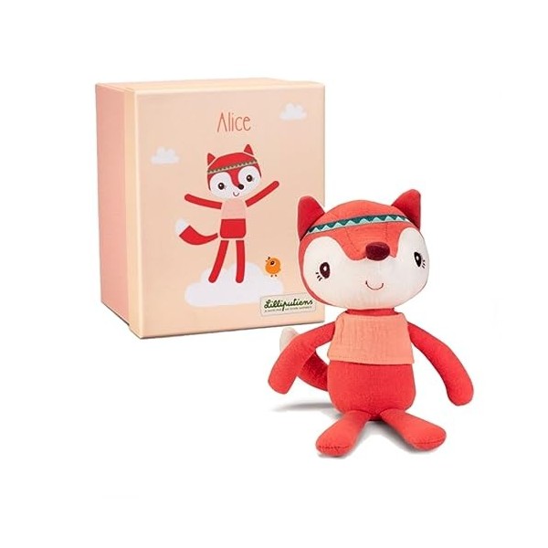 Coffret peluche câline Alice - Lilliputiens