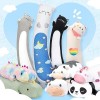 Mewaii Peluche Coussin 65CM Long Oreiller Vaches pour Enfant danimaux Poupée Jouets Kawaii pour Enfant Mignonne Moelleux Con