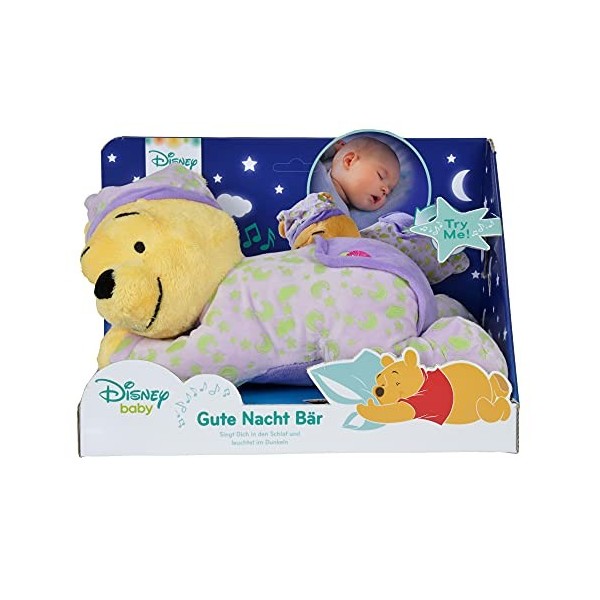 Simba - Peluche avec mélodie - Disney Winnie lourson - Bonne nuit ours II , 6315874904