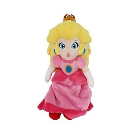 Sanei- Princess Peach Peluche, 75PEA013, Multicolore