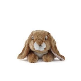 Living Nature Jouet en Peluche Lapin en Peluche à Grandes Oreilles, à l’unité 24 cm 