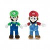 WHITEHOUSE LEISURE Super Mario Bros - Pack 2 Peluches Mario Bros 33cm et Luigi 35cm 