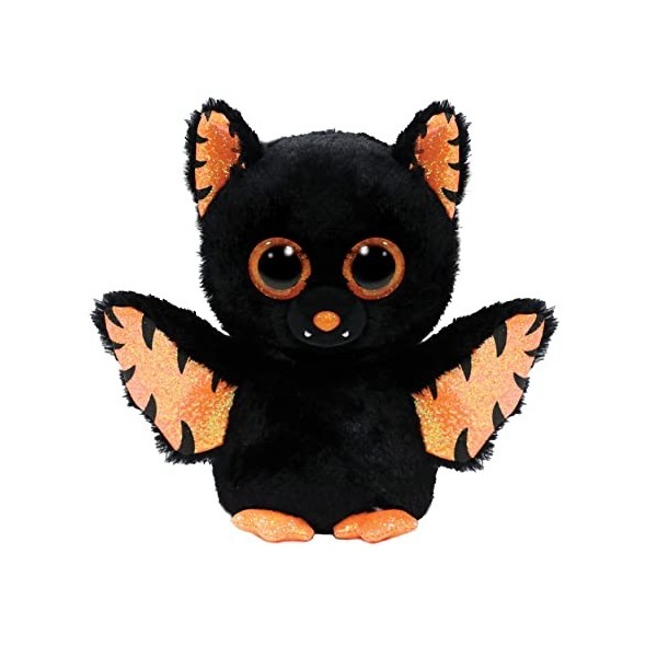 Ty Beanie Boos-Peluche Mortimer la Chauve-Souris 15 cm-TY36493, TY36493, Noir, Small