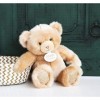 Doudou et Compagnie - Ours En Peluche Paillettes - 30 cm - Beige - Ours Collection - DC3563