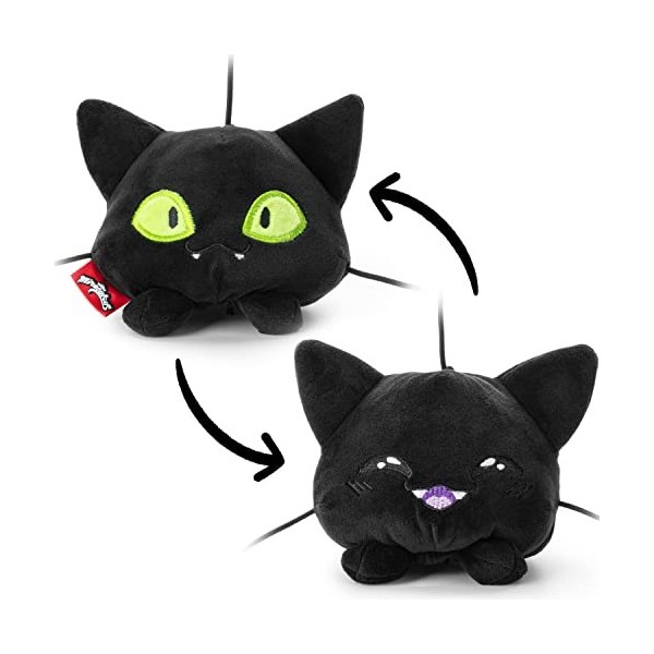 Miraculous Ladybug Porte-clés en peluche double face 10 cm