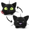 Miraculous Ladybug Porte-clés en peluche double face 10 cm