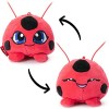 Miraculous Ladybug Porte-clés en peluche double face 10 cm