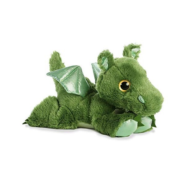 Aurora, 61033, Sparkle Tales, Roar Le Dragon, 30 cm, Peluche, Verte