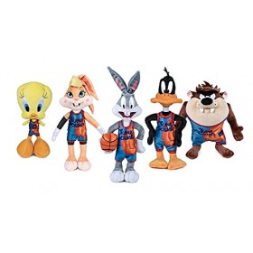 Play by Play Looney Tunes Space Jam 2 – A New Legacy Doudou en peluche 32 à 40 cm Film cinéma 2021 original Daffy Duck 