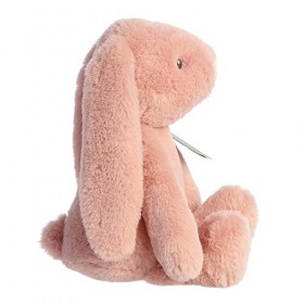 Aurora World- Aurora, 23318, Ebba Baby Eco Lapin Brenna, 32cm, Peluche éco-Responsable, Rose, Rosa