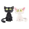 Peluches Suzume No Tojimari | Peluches Chat Noir et Blanc Daijin | 2023 Nouveau Film Anime Daijin & Sadaijin Plushies Doll | 