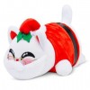 Jannity MeeMeows Peluche chat démoniaque, animal en peluche mignon de dessin animé, 100 % polyester, oreiller brodé 1 