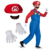 Nintendo Super Mario Bros De Luxe Mario Déguisement Pour Enfants - Moyen