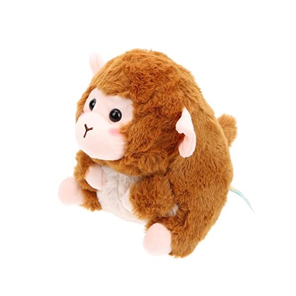 ibasenice Poupée De Singe Singe Jouet Singe en Peluche Kawaii Cadeau Danniversaire pour Filles Peluches pour Ados Peluches Mi