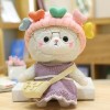 Dessin animé Kawaii café Laine Velours Jouet Peluche Kawaii chèvre poupée Animal Oreiller Cadeau d’Anniversaire pour Les Enfa