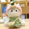 Dessin animé Kawaii café Laine Velours Jouet Peluche Kawaii chèvre poupée Animal Oreiller Cadeau d’Anniversaire pour Les Enfa