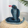 Nouveau Big Cobra Peluche Poupée Oreiller Peluche Jouet Animal Grande Taille Python Cobra Peluche Anniversaire Cadeau De Noël