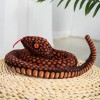 Nouveau Big Cobra Peluche Poupée Oreiller Peluche Jouet Animal Grande Taille Python Cobra Peluche Anniversaire Cadeau De Noël