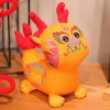 Nouvel an Dragon Zodiaque Peluche Jouet Dinosaure en Peluche Poupée Animal Mascotte Oreiller Printemps Festival Cadeau pour E