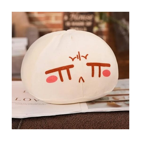 NOpinz Kawaii Chignon en Peluche Jouet en Peluche Bande dessinée Nourriture Chignon poupée en Peluche canapé Sieste Oreiller 