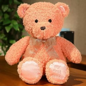 NOpinz Joli Noeud Papillon, Ours en Peluche, Peluche, poupée Animal en Peluche, Oreiller, Anniversaire, Cadeau de la Saint-Va