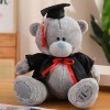 SaruEL Kawaii Ours Peluche Graduation Jouets en Peluche Animal Ours en Peluche Poupée en Peluche Enfants Jouets Cadeaux pour 