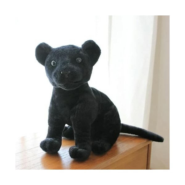 KiLoom Nouvelle panthère Assise en Peluche Jouet léopard poupée Peluche Oreiller Doux poupée Jouets pour Enfants Filles Anniv