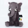 LES DÉGLINGOS PTIPOTOS by DIMOITOU LELEPHANT Gris - Peluche bébé Toute Douce - Idée Cadeau de Naissance - 35cm