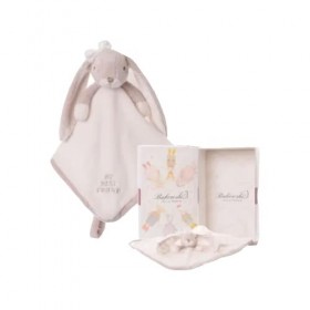 Bukowski Design AB Lena et Lucien Baby Rug, Lapins en Peluche avec Couverture pour Bébé Hauteur 30 cm Lena 