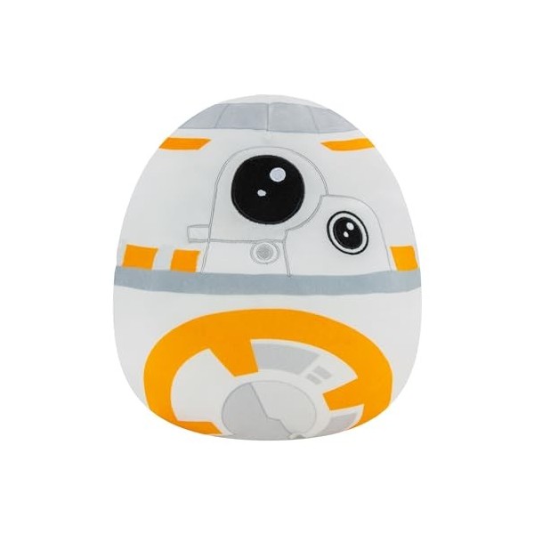 Squishmallows SQK0016 25,4 cm ajoute BB8 à Votre équipe, Peluche Ultra Douce, Peluche Officielle Kellytoy