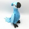 PRDB 2Pcs Rio Adventure 2 Macaw Plush Toy Anime Movie Plushie Blue Parrot Doll Can Be Alone Kawaii Toys for Kids 30Cm