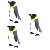 ABOOFAN Pingouin en Peluche Oreiller Cadeaux De Fête De Noël en Peluche Pingouin Jouet Drôle Coussin en Peluche Coussin Oreil