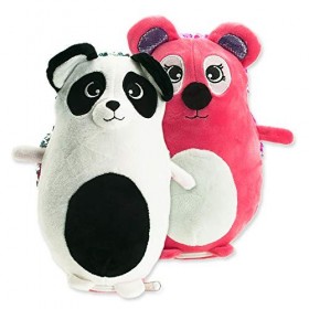 Girabrilla Girabrilla-25425 Nice Group Panda/Koala Marsupiotto, Peluche et étui, 025425, 25425, Multicolore