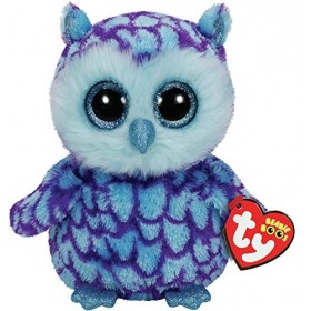 Ty - TY36148 - Beanie Boos - Peluche Oscar Chouette 15 cm