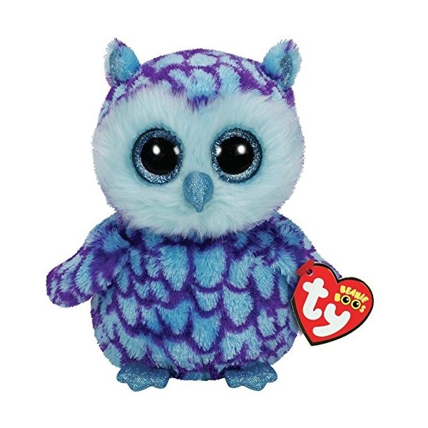 Ty - TY36148 - Beanie Boos - Peluche Oscar Chouette 15 cm