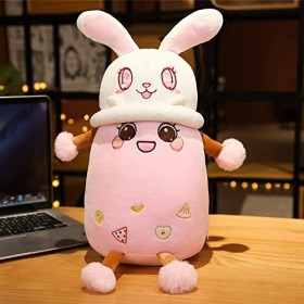 Oreiller en Peluche Bubble Tea, Bubble Tea en Peluche, Jouets Bubble Tea Cup en Peluche Oreiller en Peluche Thé Lait Alimenta