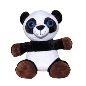 MIELIMON Ours en peluche Panda Grand de 40 cm en peluche doux yeux brillants