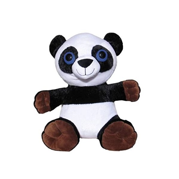 MIELIMON Ours en peluche Panda Grand de 40 cm en peluche doux yeux brillants