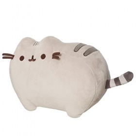 aurora World- Pusheeh, 61487, Pusheen Classique, Marchandise Officielle,24cm, Peluche, Gris