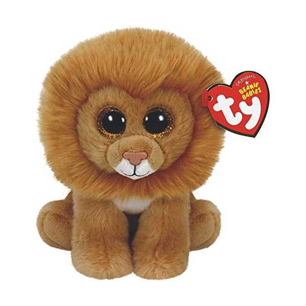 Ty - TY42107 - Beanies - Peluche Louie Le Lion