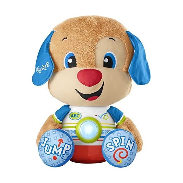 Fisher-Price Peluche Musicale : Puppy Eveil Progressif Geant