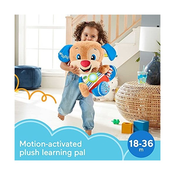 Fisher-Price Peluche Musicale : Puppy Eveil Progressif Geant