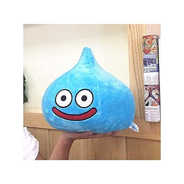 LYOUAE Peluche Jouet Enfant Peluche Dragon Quest Slime King Peluche Figurine poupée Dessin animé Japonais Anime modèle Jouet 