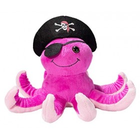 IMPEXIT Peluche Pieuvre Pirate 18/23/23cm