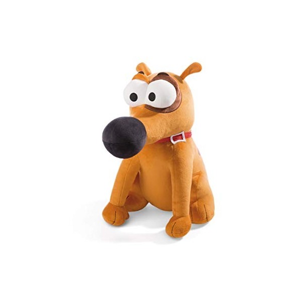 NICI 44234 Paf Le Chien, Doudou en Peluche, Debout, 33 cm, Marron