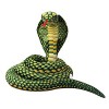 YJZQ Peluche Serpent Geant Cobra 170CM Peluche Serpent Réaliste décoration Halloween Accessoires danniversaire Coussin de Se