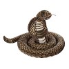 YJZQ Peluche Serpent Geant Cobra 170CM Peluche Serpent Réaliste décoration Halloween Accessoires danniversaire Coussin de Se