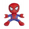 Marvel Peluche Spiderman, 5 modèles de poses différentes, 30 cm 12" , Licence officielle Spiderman Lanza Toile daraignée R