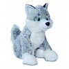 katerina prestige Peluche Chien Husky Assis 28/22/30cm