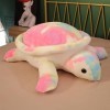 Ermano Peluche Coussin en Peluche Animal Tortue Coussin Canapé Coussin en Peluche Anniversaire Cadeau De Vacances Décoration 